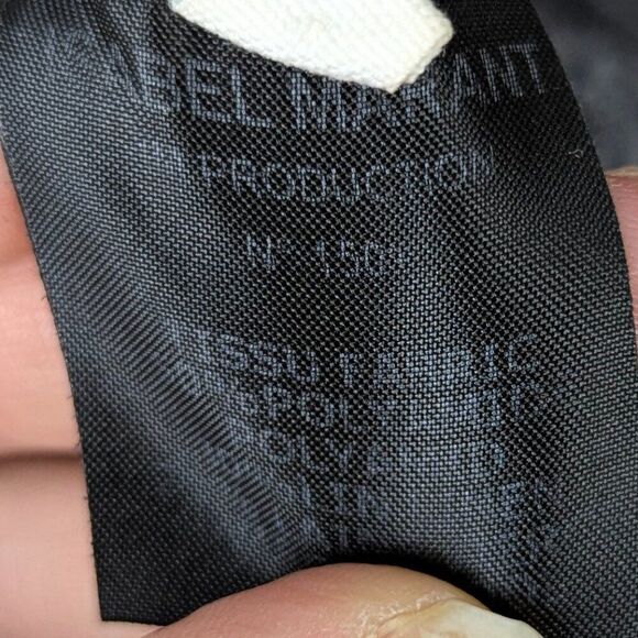 ISABEL MARANT ÉTOILE | Heathered Gray Tie-Waist T-Shirt Dress Size 36 - Picture 11 of 12